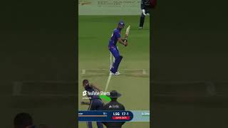 POORAN HITS ALL 6S IN SUPER OVER GT VS LSG MATCH 21 IPL CRICKET 24 shorts ipl cricket [upl. by Dario]