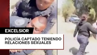 Policía del Edomex echa pasión en la calle lo someten y se pone necio [upl. by Trefler430]