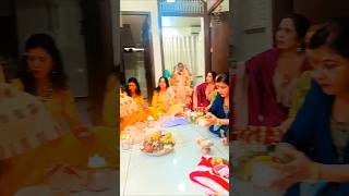 Mere piya Ki Umer Bhadhay Rakhna youtubeshort karwachauth song trending viralvideo group video [upl. by Zinnes]