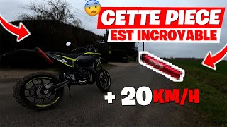 CETTE PIECE POUR 50CC EST INCROYABLE  20KMH 🔥 [upl. by Chicky]