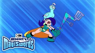 The Journey to Mt Chickicken  Mighty Magiswords  Cartoon Network [upl. by Ardnikal636]