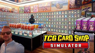 IL CUMENDA HA COMPRATO UN NEGOZIO DI CARTE COLLEZIONABILI  TGC CARD SHOP SIMULATOR  1 [upl. by Ainafets]