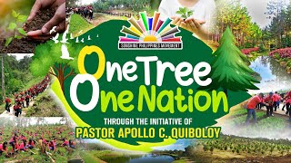 One Tree One Nation Nationwide tree planting activity hatid ni Pastor ACQ volunteers SPM atbp [upl. by Eidda]