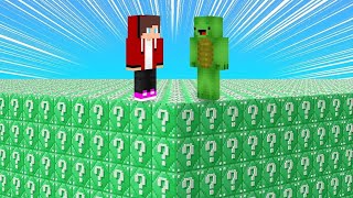 Minecraft Skyblock aber ALLES ist aus SMARAGD GLÜCKS BLÖCKEN [upl. by Loree]