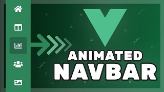 Animated Navbar using CSS Vue and Vue Router [upl. by Harper676]