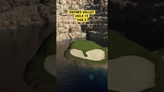 STUNNING 19th Hole at Paynes Valley TGC 2019 amp SkyTrak Golf Simulator [upl. by Swanhildas]