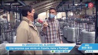 Trefilería la industria del alambre  A esta hora [upl. by Clary]