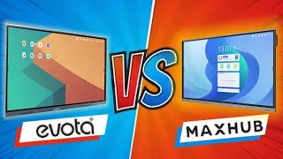 Maxhub vs Evota latest digital board आखिर कौनसा Brand है better [upl. by Armilda]