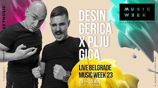 Desingerica x Pljugica  Merccedecc LIVE I Belgrade Music Week 23 [upl. by Naillig]