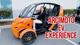 Arcimoto Electric FUV Test Drive amp Interview w Founder Mark Frohnmayer [upl. by Muscolo552]