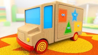 Learn Shapes  Cartoon for toddlers with Tino [upl. by Auohc735]