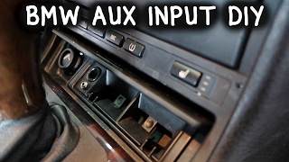 How To Install An Aux Input On BMW E46 [upl. by Inwat658]