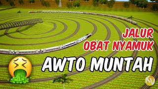 Apa yang terjadi jika Kereta Api melewati jalur ini  Awto muntah 🤮  Trainz Simulator Indonesia [upl. by Intisar956]