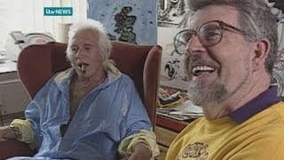 RAW FOOTAGE Rolf Harris and Jimmy Savile joke about their friendship 1992 [upl. by Zetes]