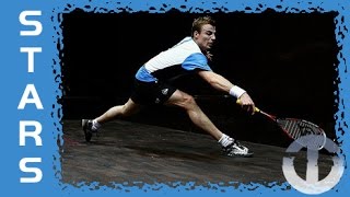 Squash Rivalry  Nick Matthew amp James Willstrop on Trans World Sport [upl. by Tabatha]