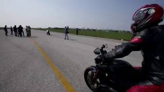 Energica Ego Drag Race [upl. by Eeslek898]