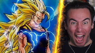 Non Dragon Ball Fan Reacts to Goku SSJ3 Transformation [upl. by Akinohs854]