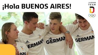 Youth Olympics in Buenos Aires  Jugend Team Deutschland [upl. by Pat]