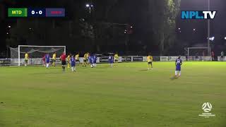 NPL NSW Mens Round 12 – Mt Druitt Town Rangers v Manly United [upl. by Elianore574]