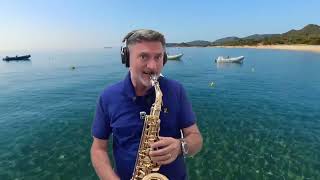 LEGATA AD UN GRANELLO DI SABBIA  Nico Fidenco  Cover Sax alto by Salvo Free Score [upl. by Einahets]