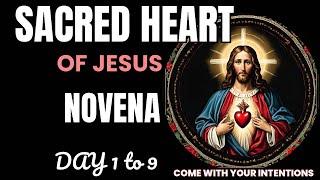 NOVENA TO THE SACRED HEART OF JESUS DAY 1 to 9  Novena for Feast of the Sacred Heart of Jesus 2024 [upl. by Elnar]