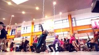 Wizz Air Flashmob  Cluj Romania [upl. by Neelasor]