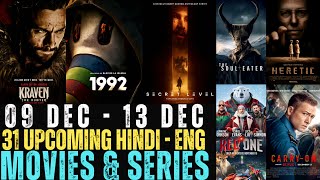 Upcoming Movies amp Web Series December 2024  Netflix December 2024 New OTT Release Movies amp Series [upl. by Aehsat]