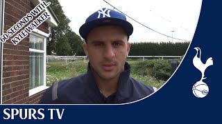 60 seconds with Kyle Walker  Spurs TV [upl. by Gayleen]