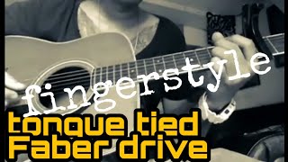 Tongue tied by faber drive in quotfingerstyle with lyricsquot [upl. by Ennahteb502]