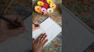 Puja drawing shortvideos viraldrawing chhathpuja [upl. by Onil]