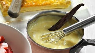 Recette  Crème patissière pour tarte [upl. by Lenoyl334]