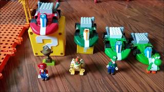 Mario Kart KNex Grand Prix Royal Raceway [upl. by Gothar518]