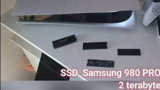 PS5 SSD 2 terabyte Speichererweiterung ELUTENG Kühlkörper no comment ideo Samsung 980Pro [upl. by Lorrimor]