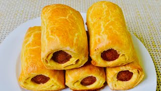 Sausage Rolls Recipe  How to make Sausage Roll Recipe  Sausageroll  32 [upl. by Analos858]