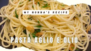 Spaghetti Aglio e Olio [upl. by Esilec]