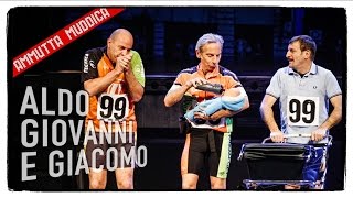 I Maratoneti 4 di 4  Ammutta Muddica  Aldo Giovanni e Giacomo [upl. by Derina]