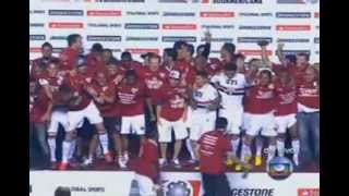 Apito Final REDE GLOBO São Paulo  Campeão da Copa Bridgestone SulAmericana 2012 [upl. by Mufinella]