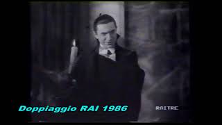 Dracula 1931 tre doppiaggi italiani a confronto Zinefilo Production [upl. by Ecinom]