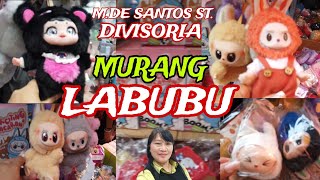 BILIHAN NG MGA MURANG LARUAN LABUBU AND KEYCHAIN SA DIVISORIA [upl. by Llekim]