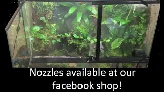 How to Make a Misting System for Terrarium Vivarium or Aeroponics New video in description [upl. by Rem]