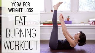 Yoga For Weight Loss  40 Minute Fat Burning Workout [upl. by Sallee]