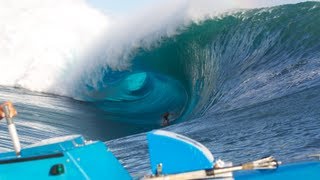 Biggest tube of the Year Koa Rothman XXL Tahiti 2013 [upl. by Jermain]