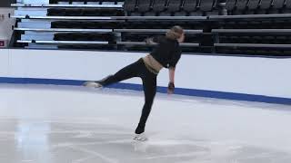 Imogene Schwarz  Senior Women Short Program  2025 Eastern Sectional Singles Final [upl. by Laehcor]