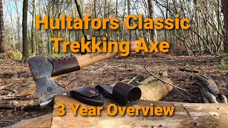 Hultafors Classic Trekking Axe 3 Year Overview [upl. by Calabrese604]