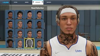 NBA 2K22 DRIPPY FACE CREATION TUTORIAL NEXT GEN [upl. by Lempres368]