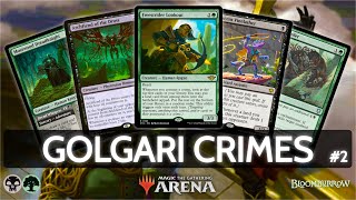 ⚫🟢 Golgari Crimes 57 Win Rate part 2  MTG Arena  Explorer  BO3  Bloomburrow [upl. by Filemon]