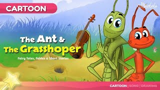 ANT AND THE GRASSHOPPERHindiFairyTales [upl. by Alvin]