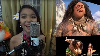 Youre Welcome From quotMoanaquot Cover by 10 yo Bernice Shane QS CNMISaipan [upl. by Draned]