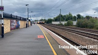 Trains at Retford RET 7th July 2024 [upl. by Modeerf876]