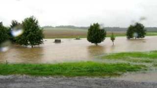 Hochwasser zwischen Mittelherwigsdorf und Oberseifersdorf 070810 [upl. by Eelame618]